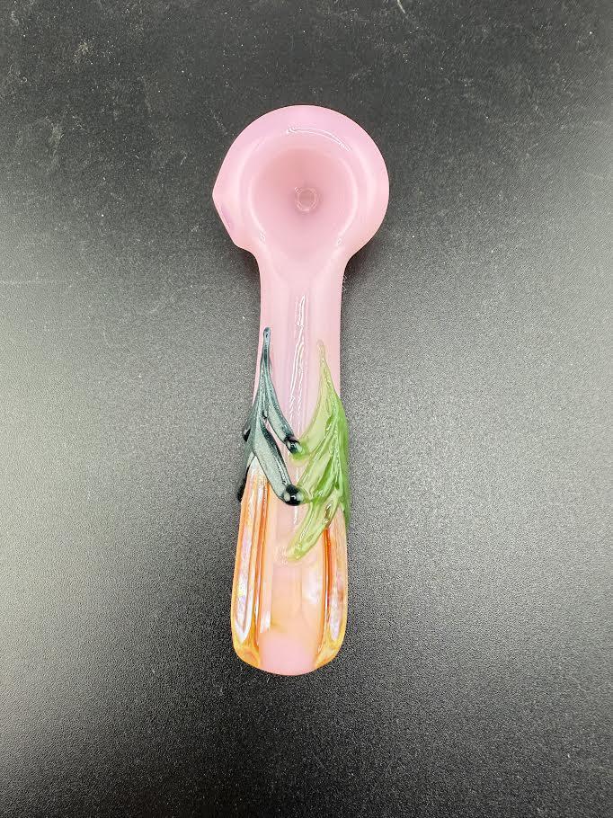 Wildfire Productions Forest Pipe – Handcrafted glass art with forest-inspired design and earthy colors.