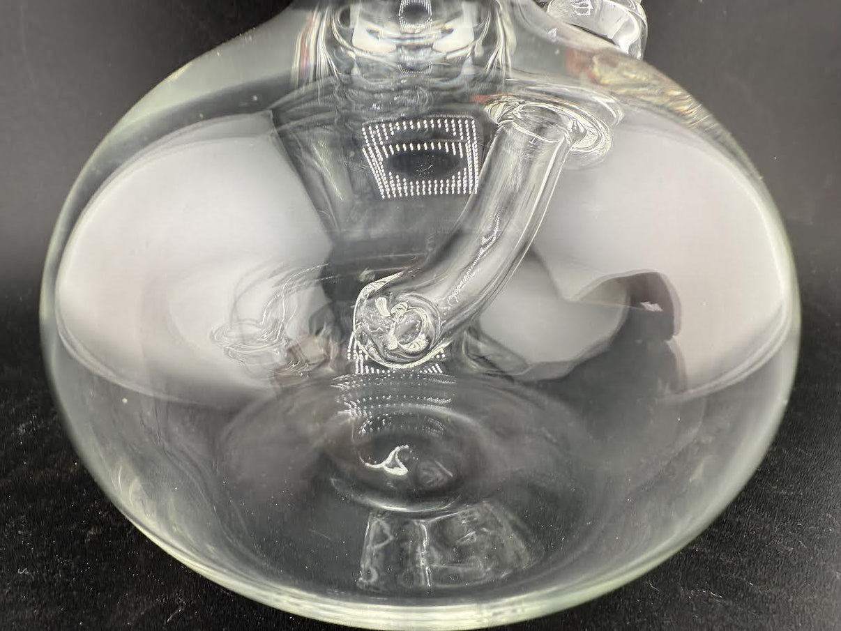 Wildfire Productions Spine Rig – Close-up view of handcrafted glass art with a unique design.