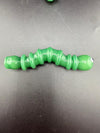 Wildfire Productions Pipe - Green Glow Worm Onie / Chillum design with bright green accents and fun shape.