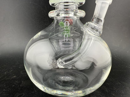 Wildfire Productions Rose Rig handcrafted glass art featuring vibrant rose design in full bloom.