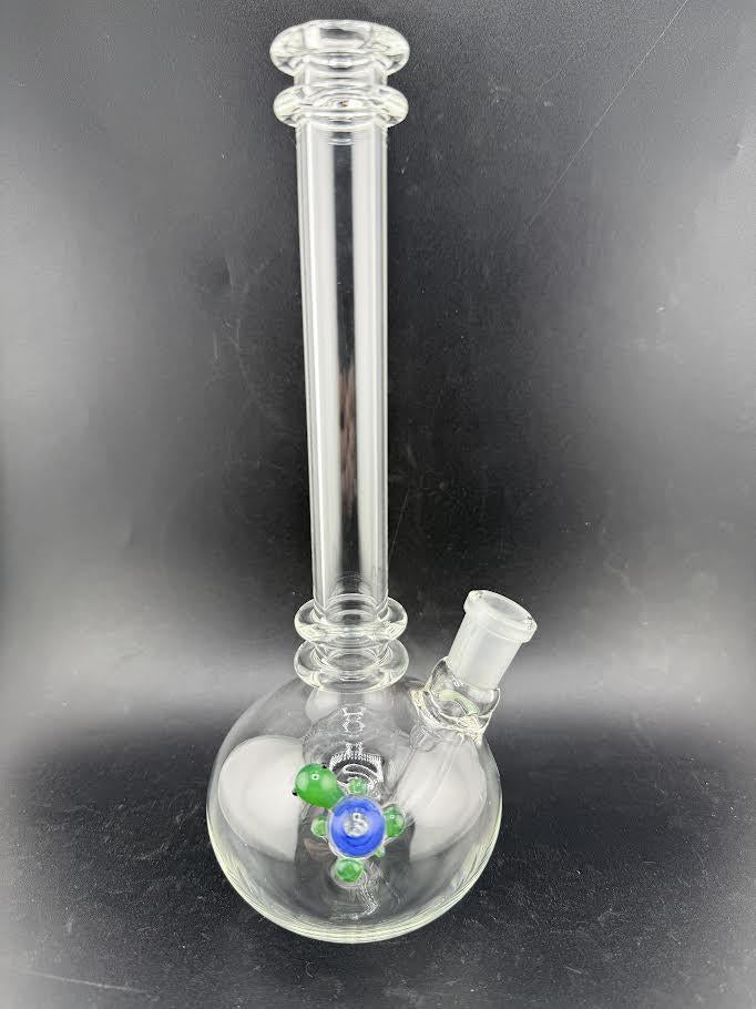 Wildfire Productions Turtle Rig - Handcrafted glass art featuring a whimsical turtle design, perfect for sessions.