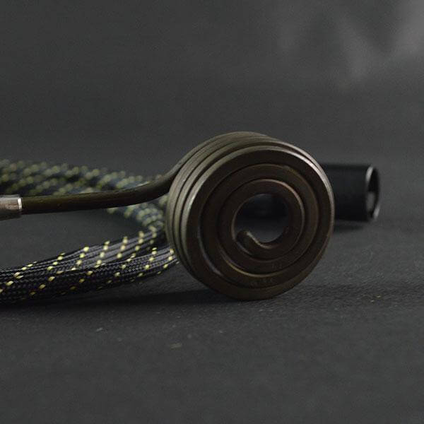 Yo Dabba Dabba 25mm Enail Coil w/ Banger for electronic dab systems, showcasing the heating coil design.