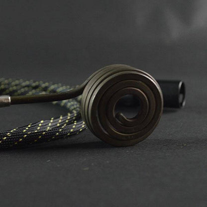 Yo Dabba Dabba 25mm Enail Coil w/ Banger for electronic dab systems, showcasing the heating coil design.