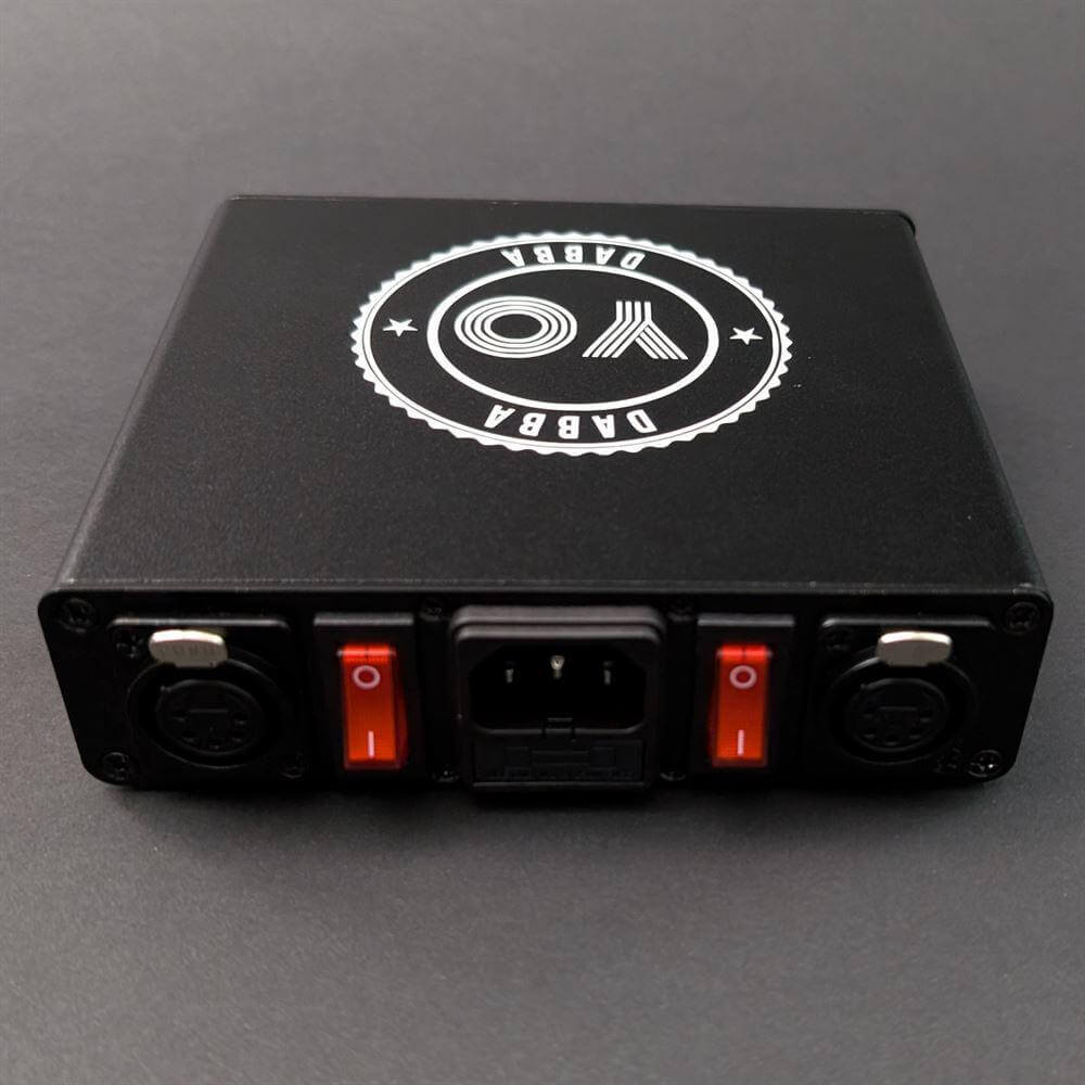 Yo Dabba Dabba Dual Head Enail 30mm/30mm Kit - black device with logo and control buttons.