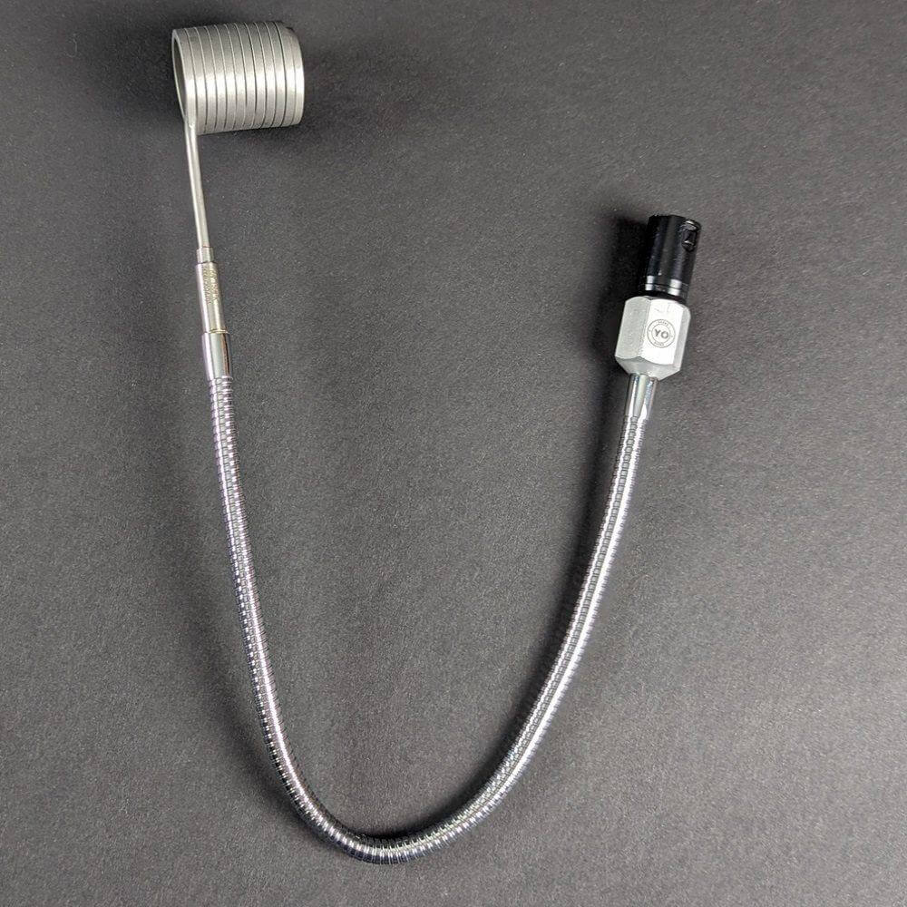 Yo Dabba Dabba Flex Coil Enail 30mm Kit coil attachment with power connector.