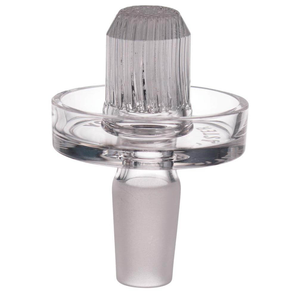 Yo Dabba Dabba Jar Blaster Banger - innovative dab tool with wide dish and raised center for efficient concentrate vaporization.