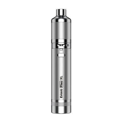 Yocan Evolve Plus XL Vaporizer in sleek silver design for effective dabbing.