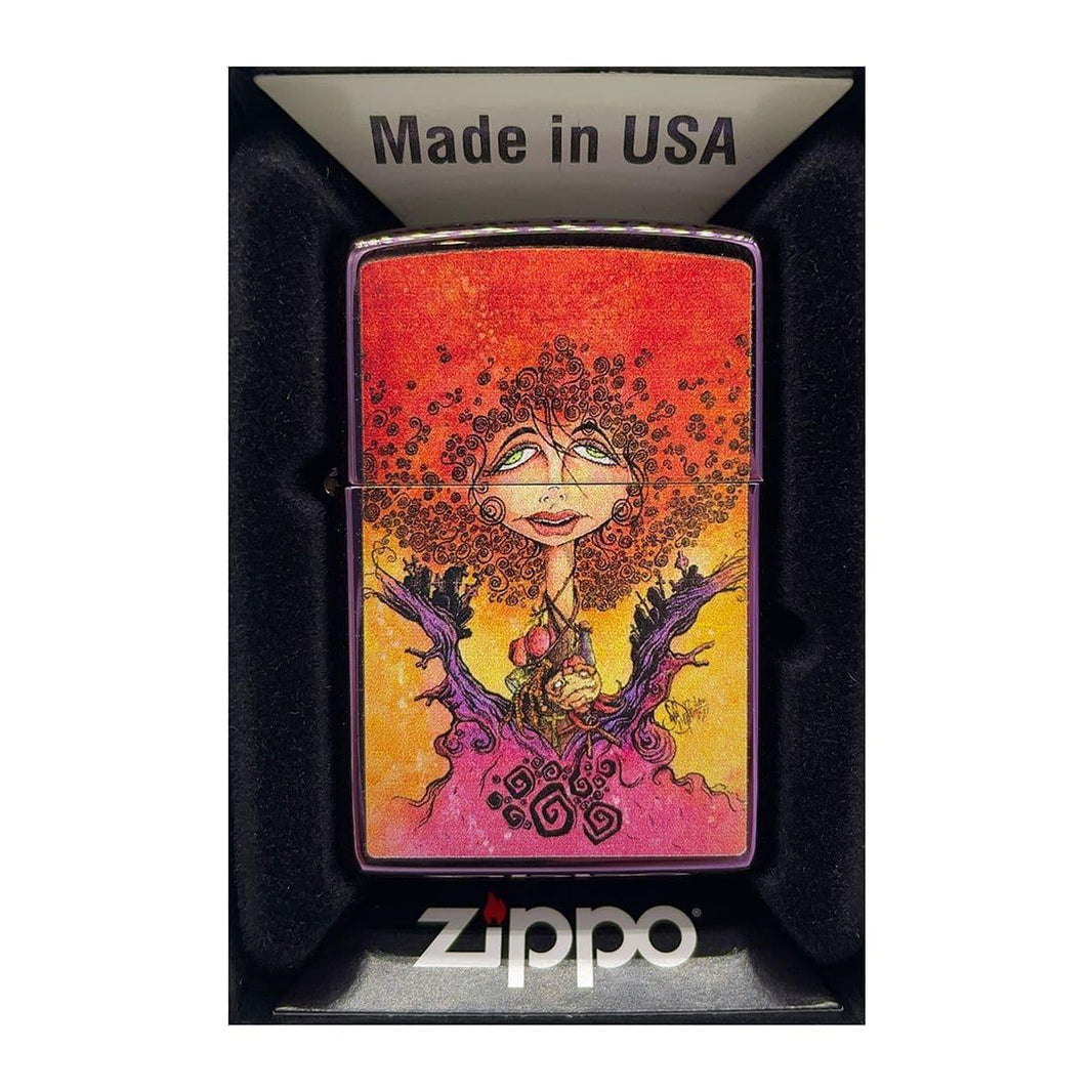 Zippo Lighter x Sean Dietrich Art featuring colorful surreal artwork by Sean Dietrich.