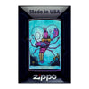 Zippo Lighter x Sean Dietrich Art featuring colorful lobster design against ocean background.